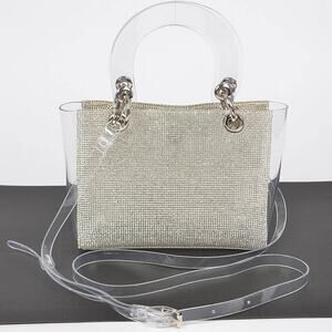 Rhinestone Clear Bag